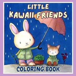 Little Kawaii Friends Coloring Book