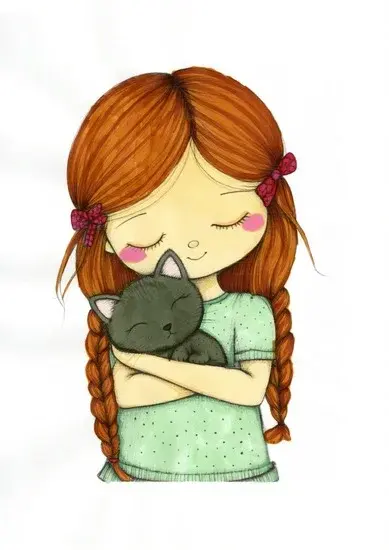 Simple Cozy Moments - Cat
