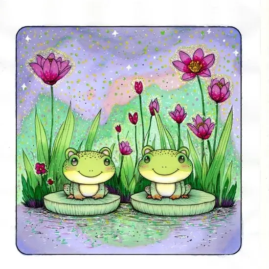 Kawaii Friends - Frogs