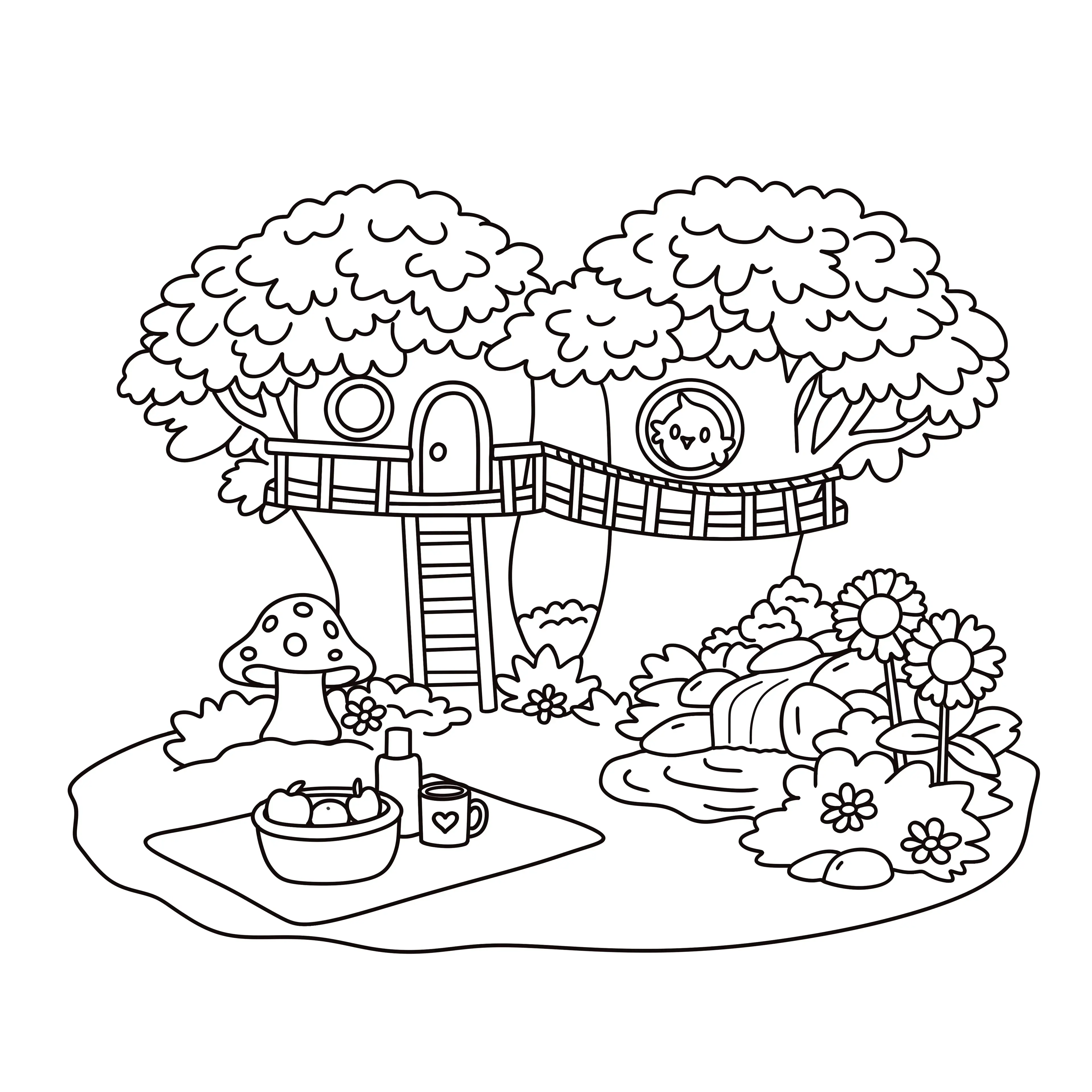 Free Monthly Coloring Page Printable