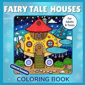 Fairy Tale Houses Coloring Book